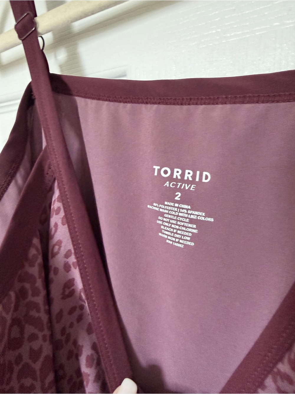 Torrid Maroon Leopard-Panel Active Short-Romper-Summer-Camping-Workout-New